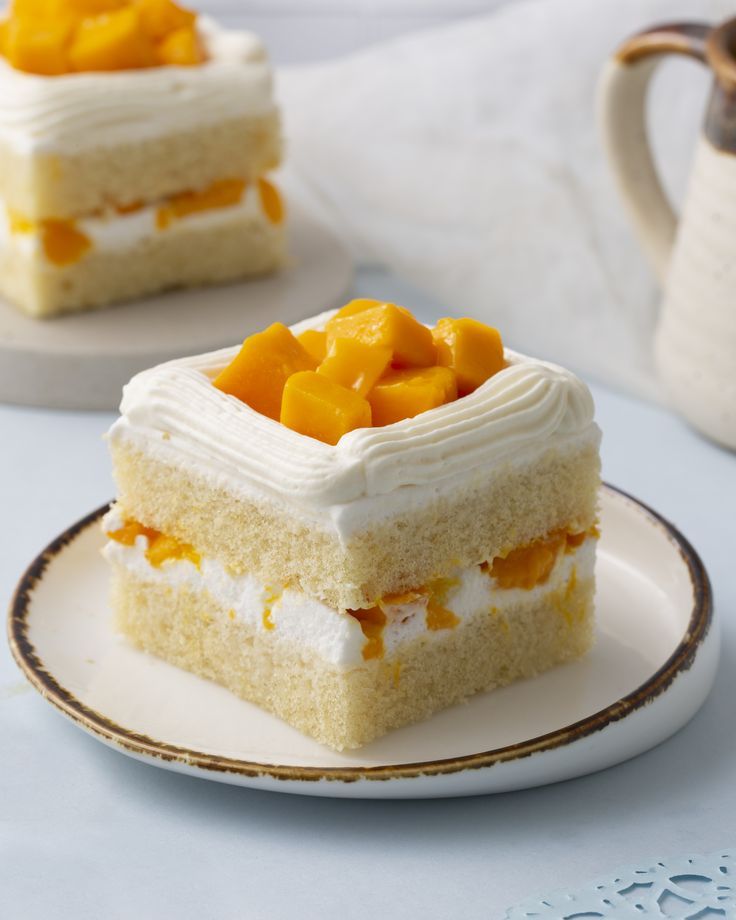 Glazed Mango Pastry