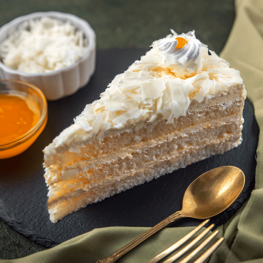 White Forest Pastry