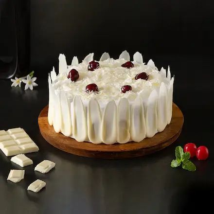 White Forest Cake