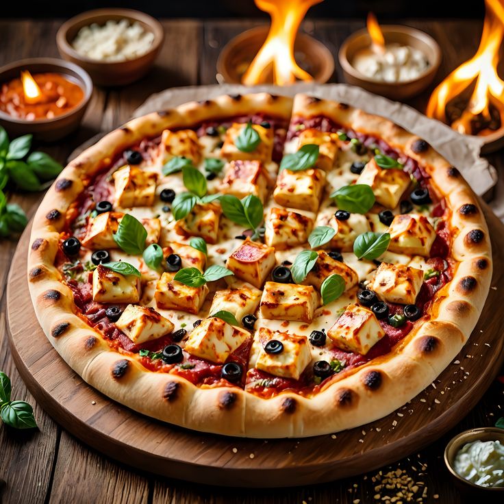 Baby Paneer Pizza