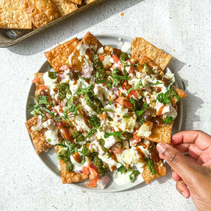 Aloo Papdi Chaat