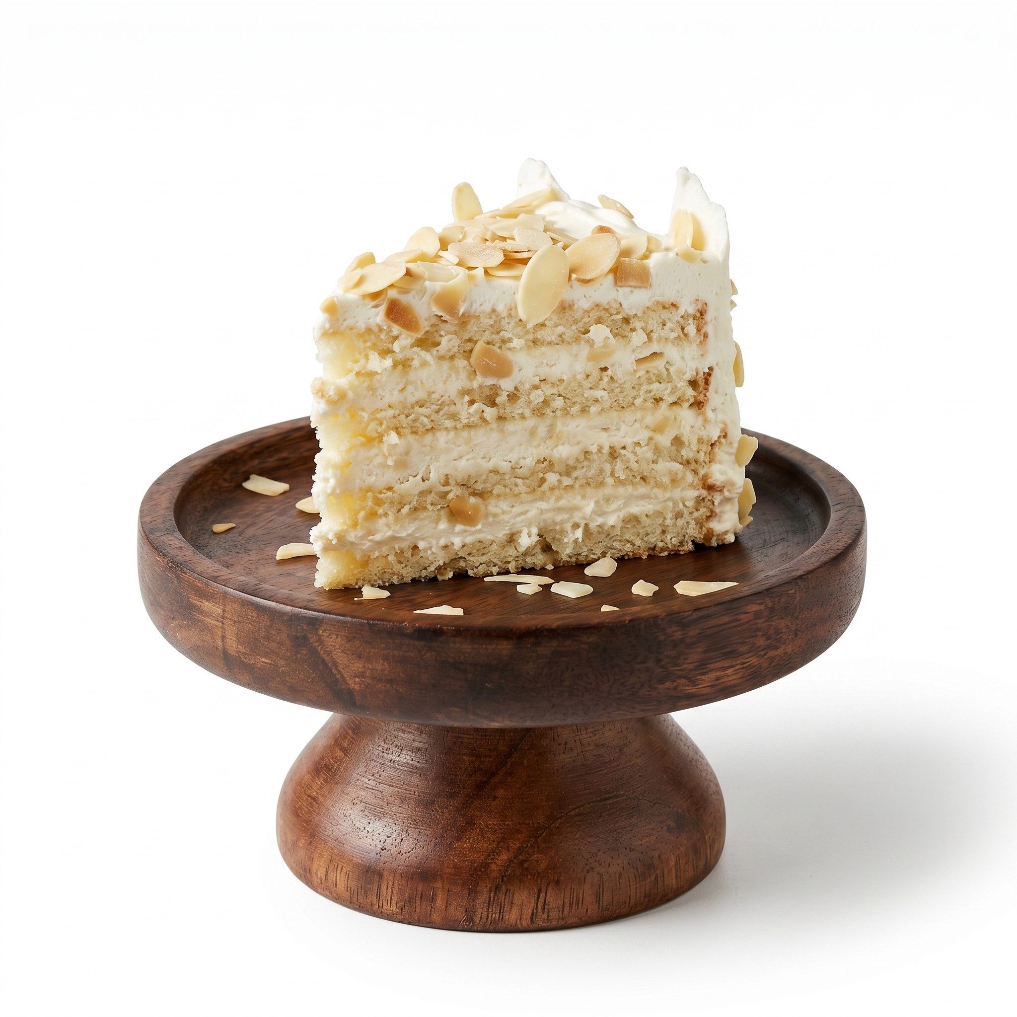 Royal Rasmalai Cake Slice.