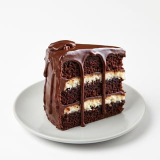 Royal Chocolate Cake Slice