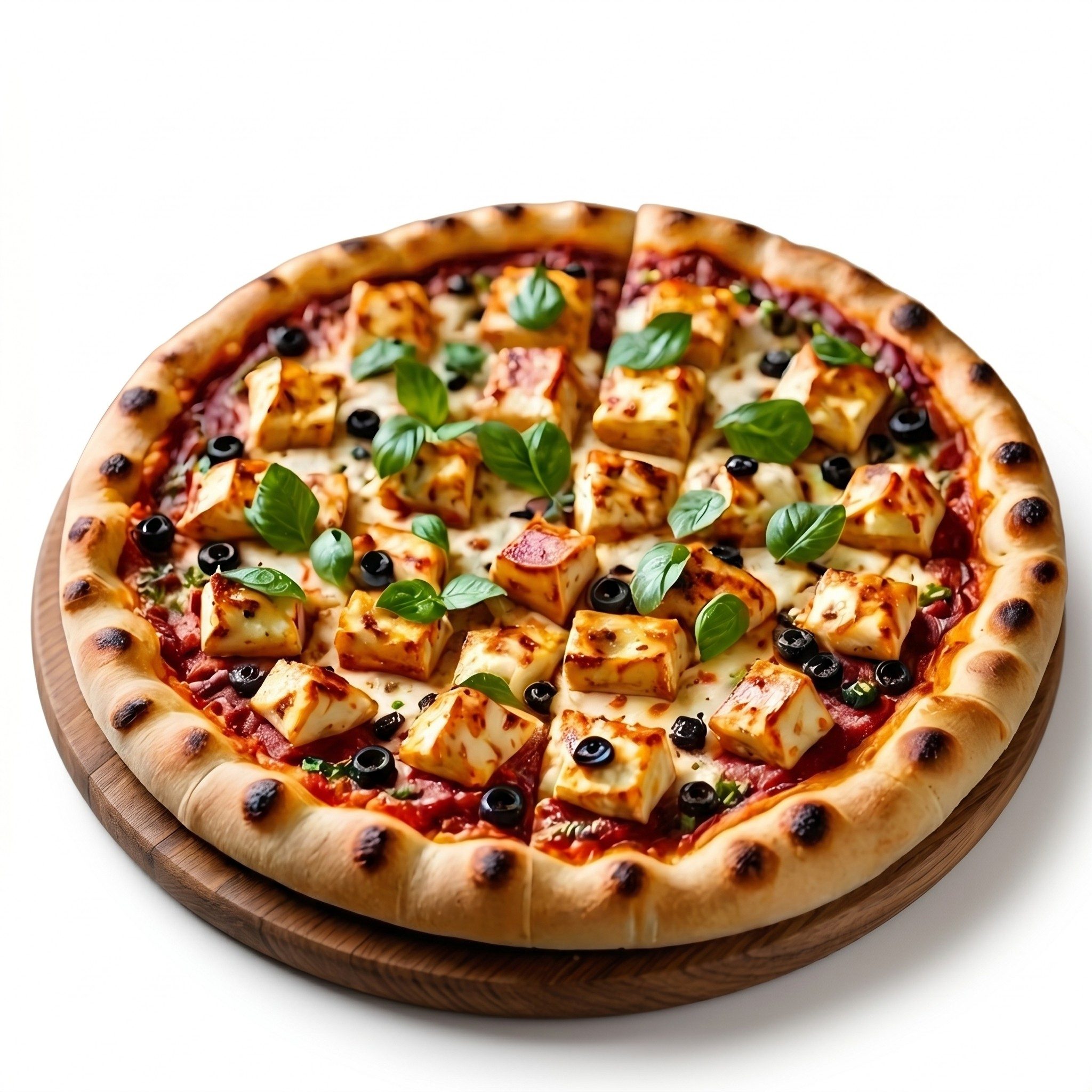 Baby Paneer Pizza.